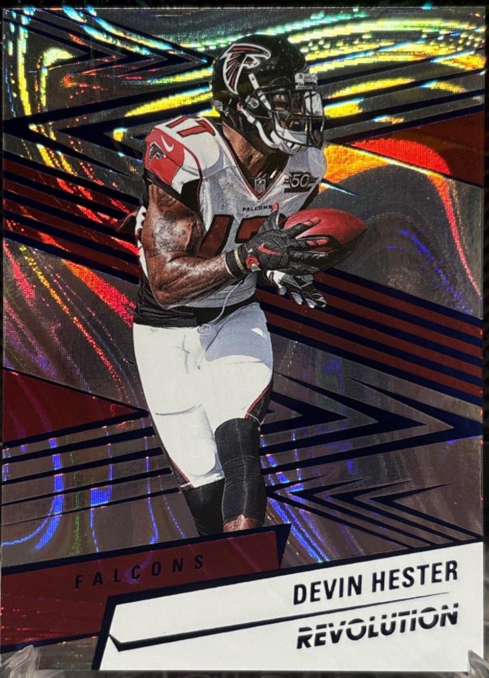 Devin Hester [Blue Swirl] #77