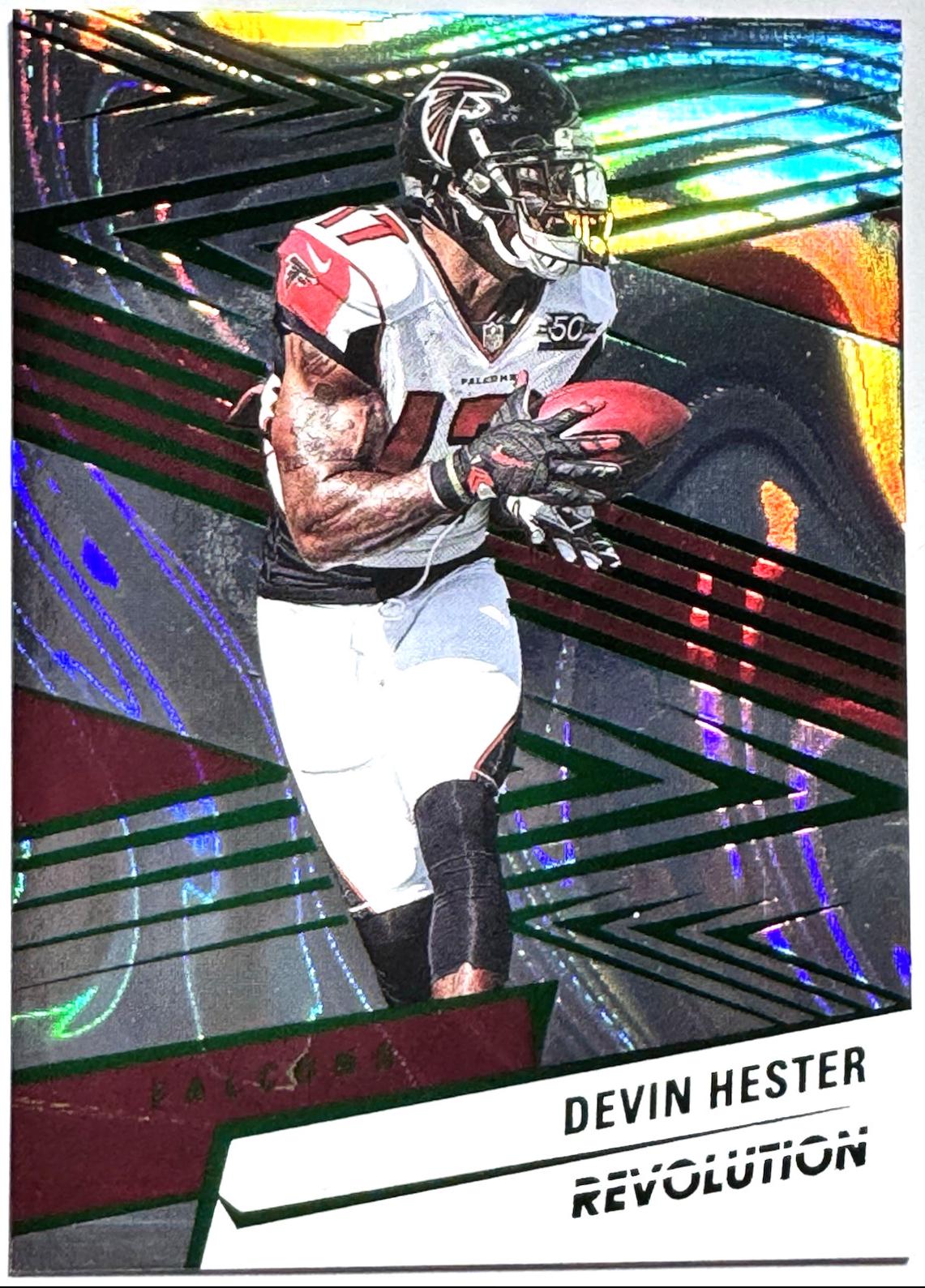 Devin Hester [Green Swirl] #77