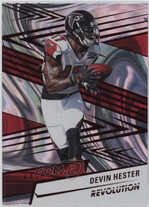 Devin Hester [Red Swirl] #77