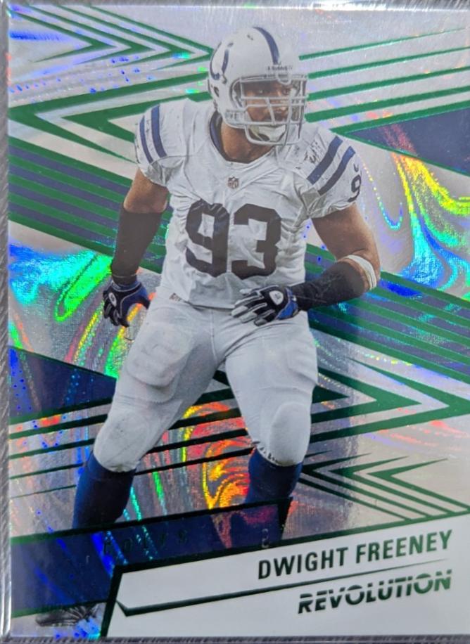Dwight Freeney [Green Swirl] #197