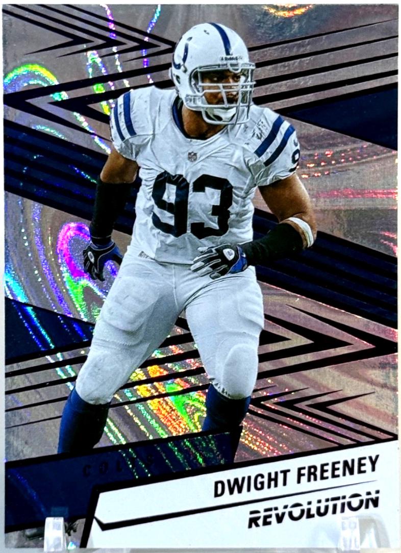 Dwight Freeney [Purple Swirl] #197