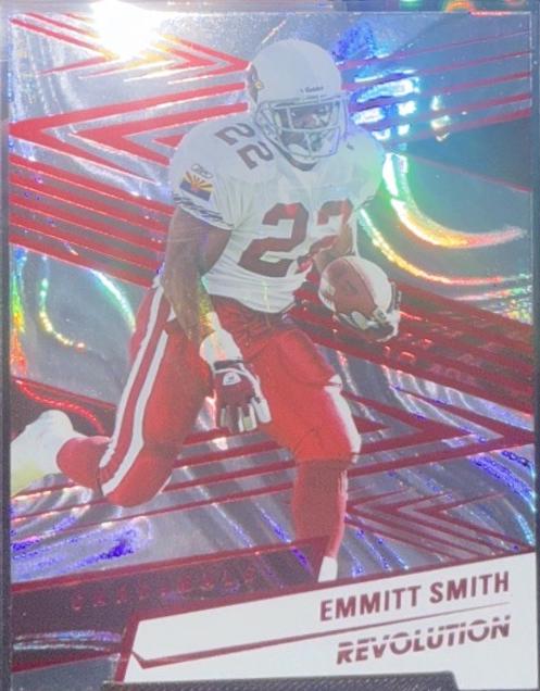 Emmitt Smith [Red Swirl] #200