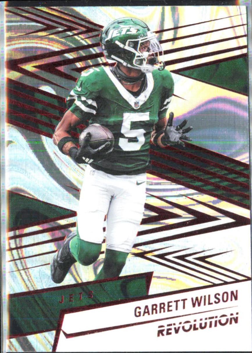 Garrett Wilson [Red Swirl] #39