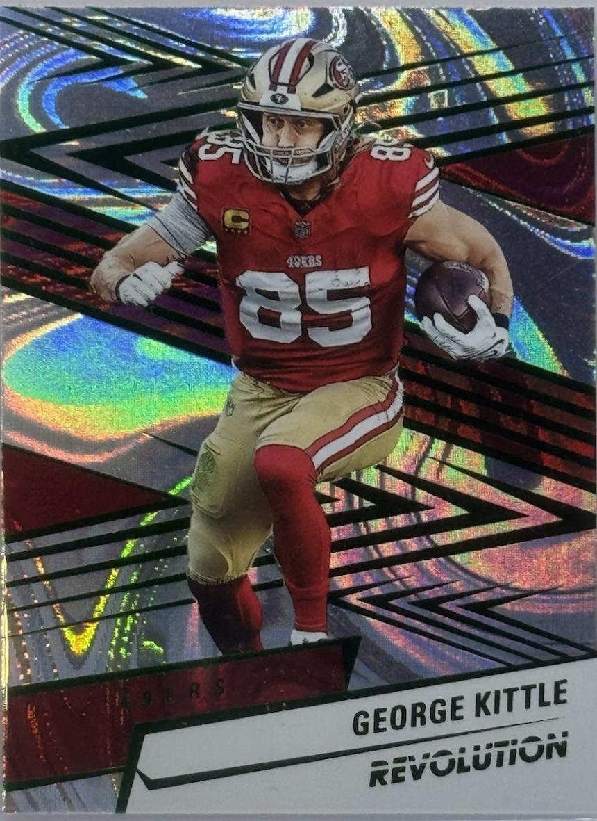 George Kittle [Green Swirl] #161