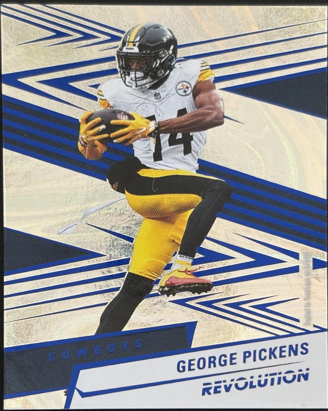 George Pickens [Blue Swirl] #42