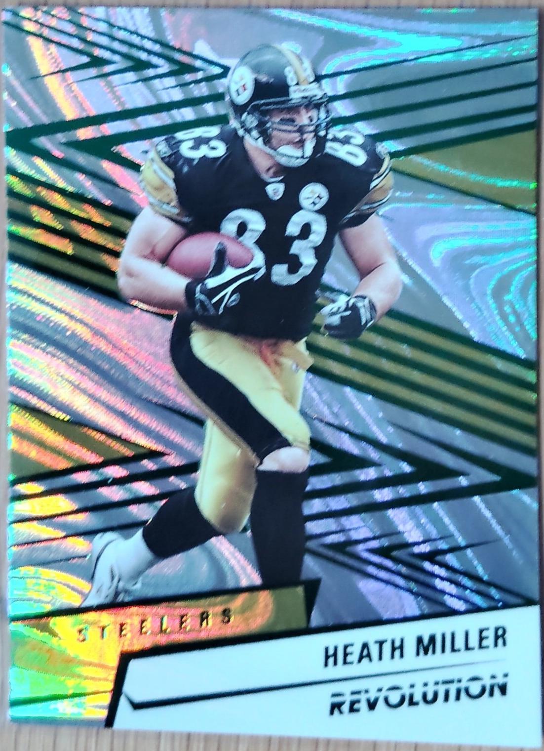 Heath Miller [Green Swirl] #20
