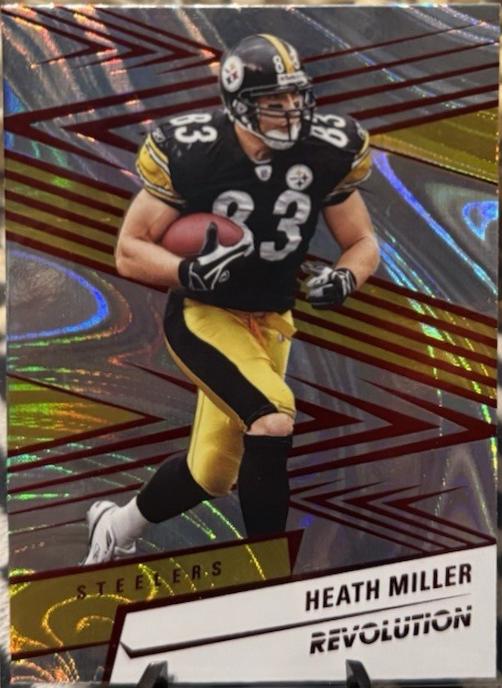 Heath Miller [Red Swirl] #20