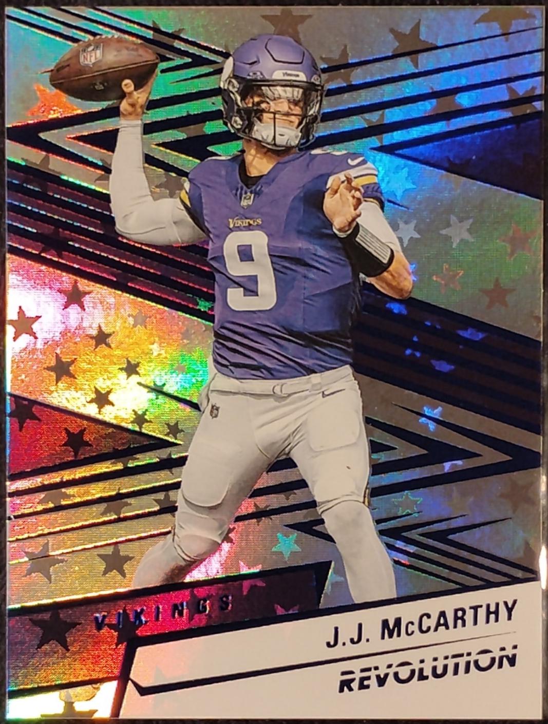 J.J. McCarthy [Blue Astro] #138