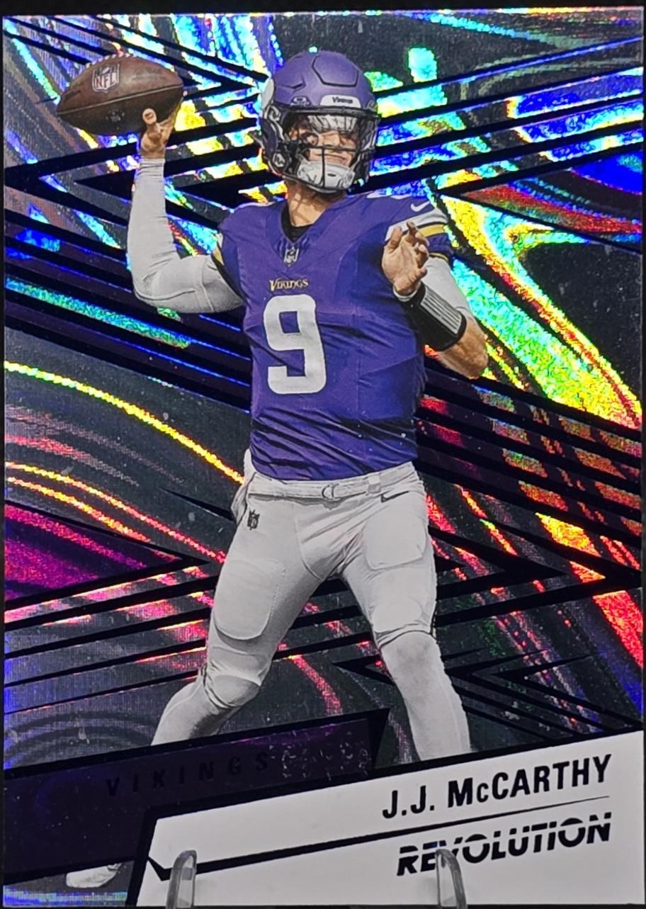 J.J. McCarthy [Blue Swirl] #138