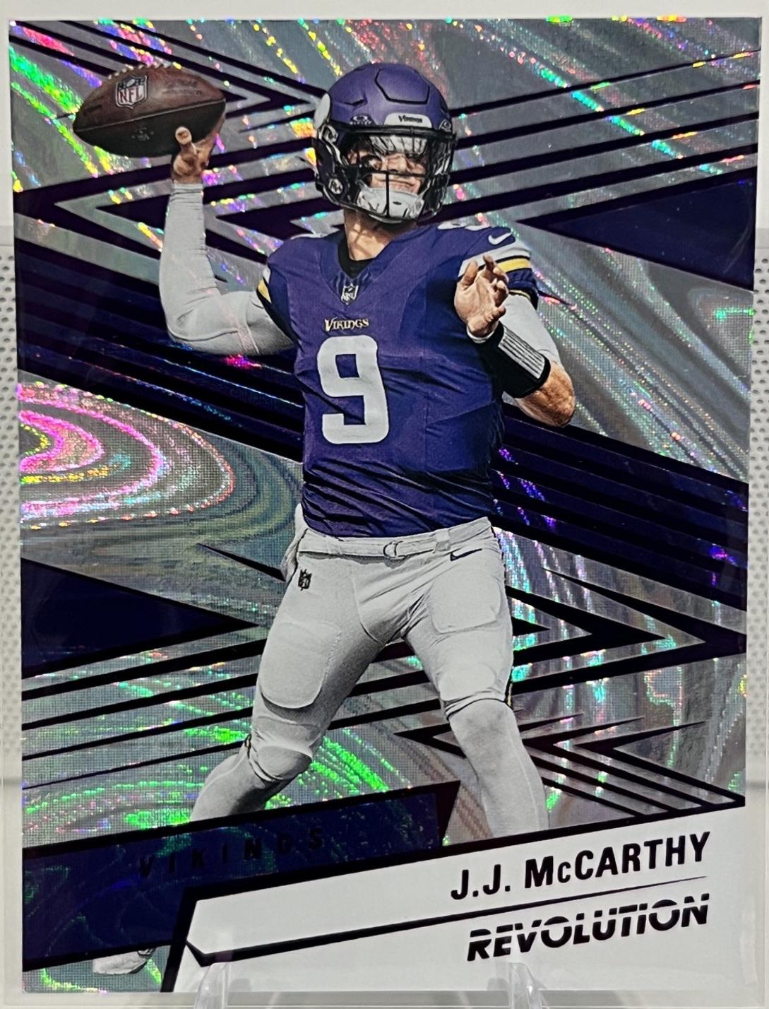 J.J. McCarthy [Purple Swirl] #138