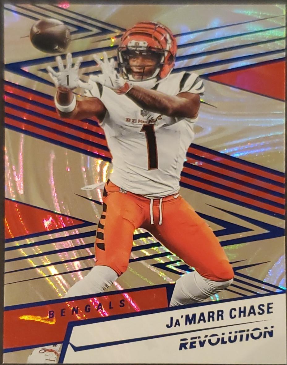 Ja'Marr Chase [Blue Swirl] #128