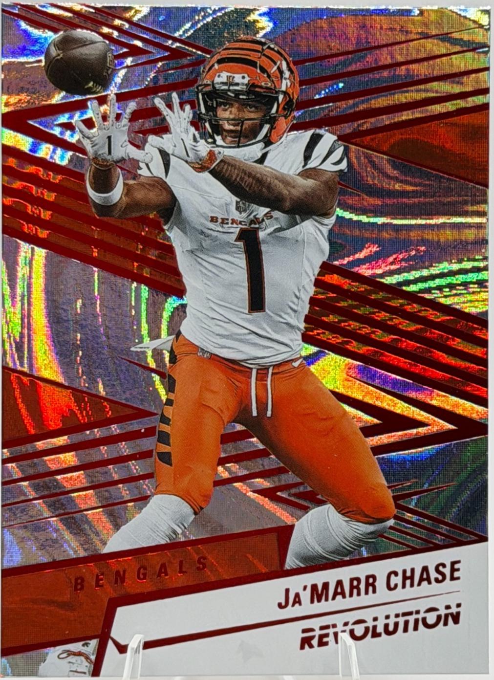 Ja'Marr Chase [Red Swirl] #128