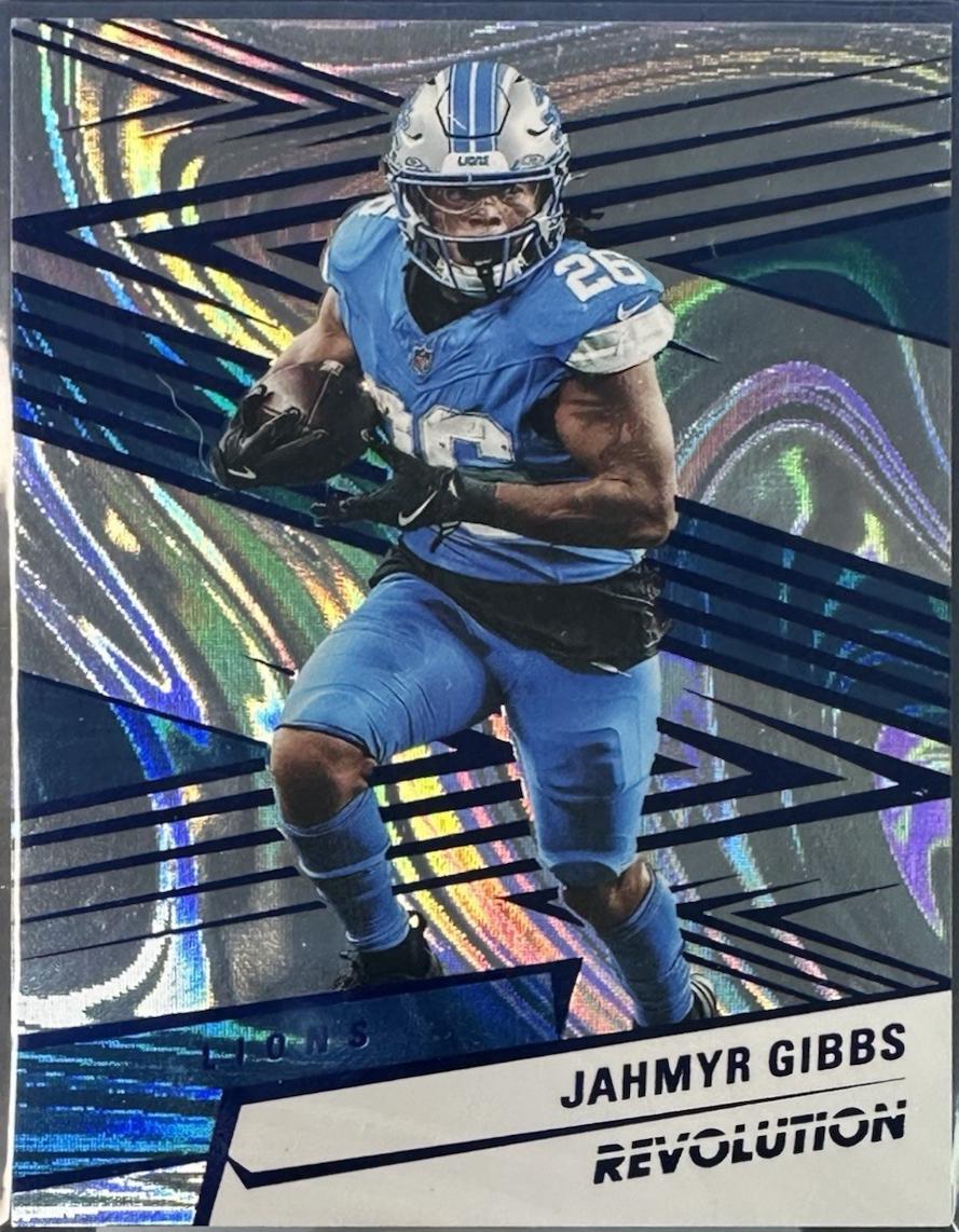 Jahmyr Gibbs [Blue Swirl] #177