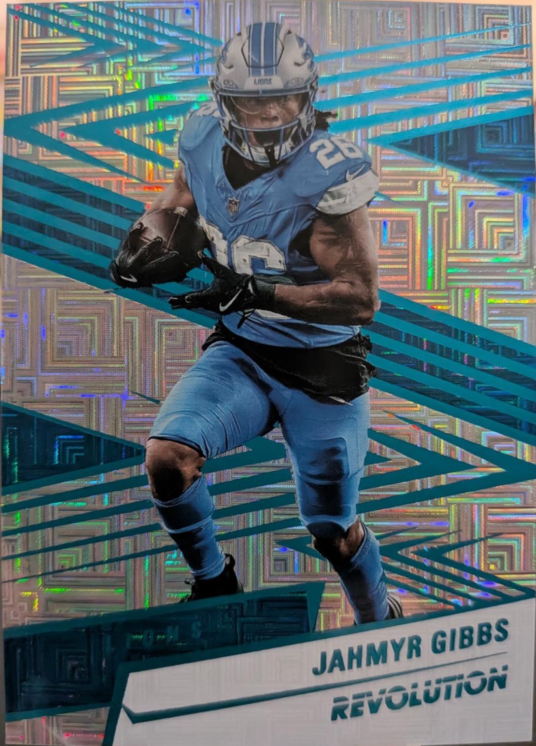 Jahmyr Gibbs [Teal Levels] #177