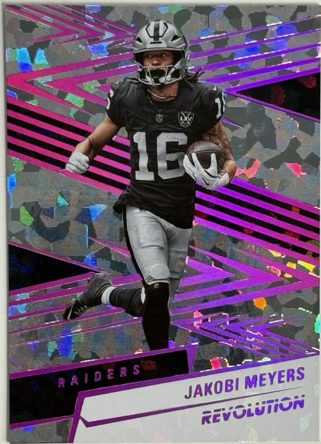 Jakobi Meyers [Purple Swirl] #111