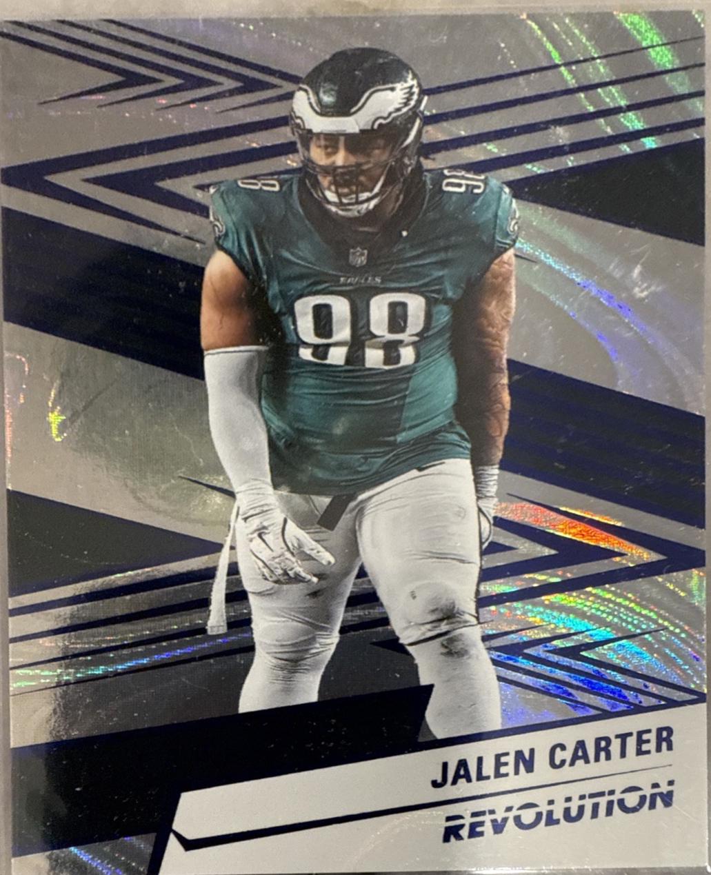 Jalen Carter [Blue Swirl] #136