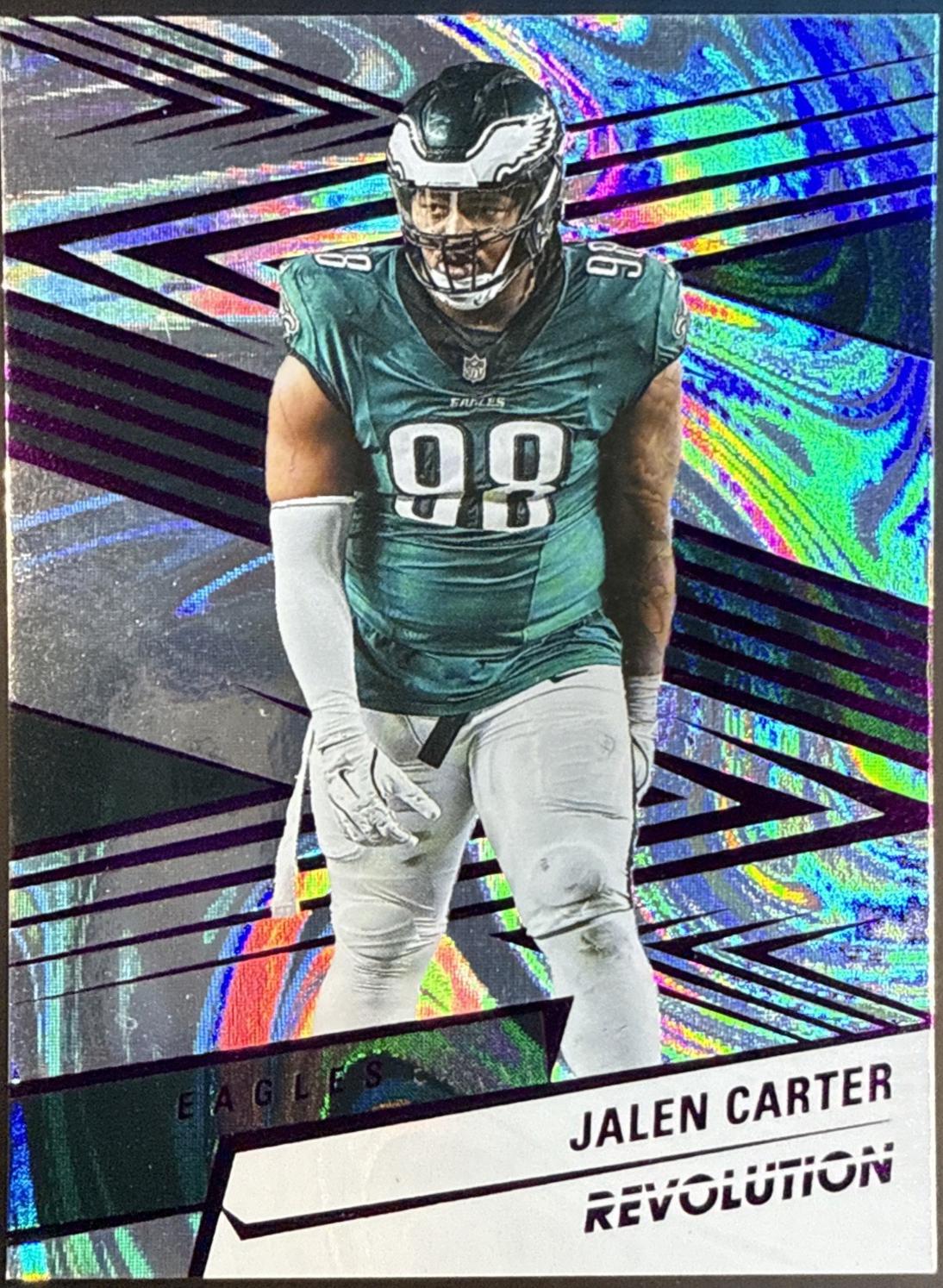Jalen Carter [Purple Swirl] #136
