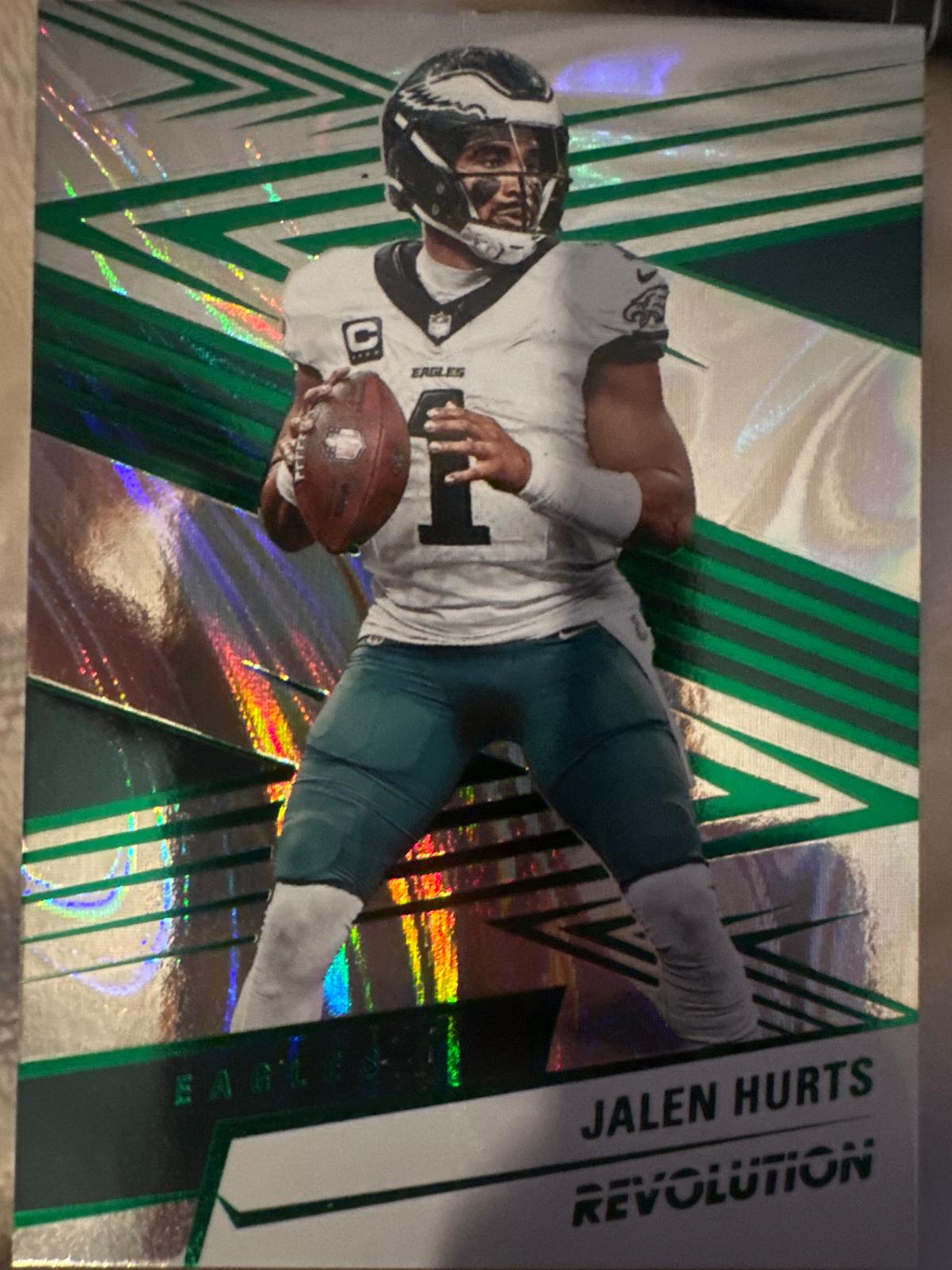Jalen Hurts [Green Swirl] #153