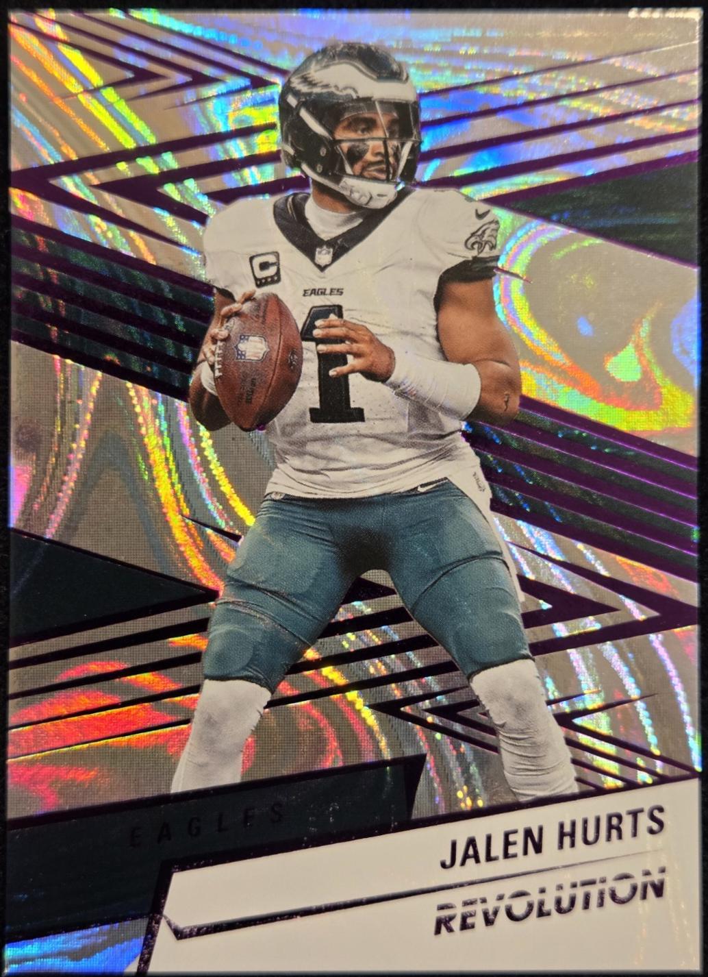 Jalen Hurts [Purple Swirl] #153