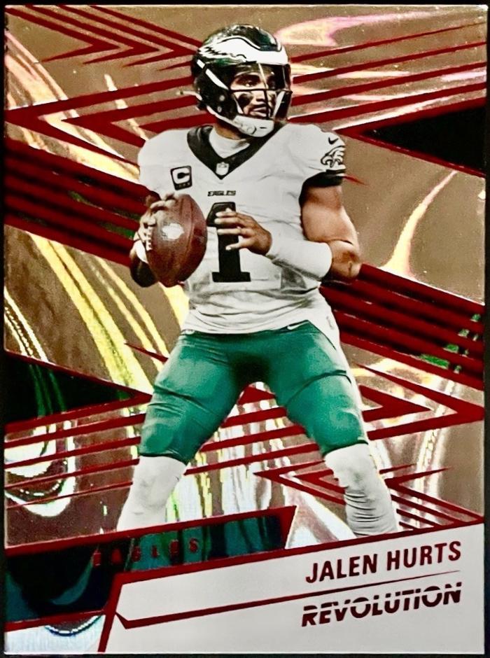 Jalen Hurts [Red Swirl] #153