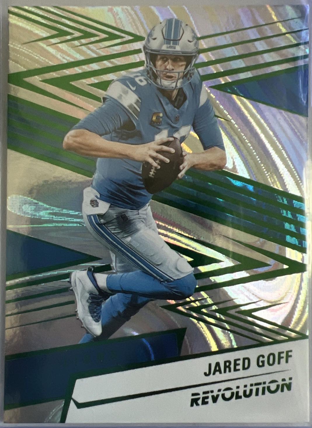 Jared Goff [Green Swirl] #64