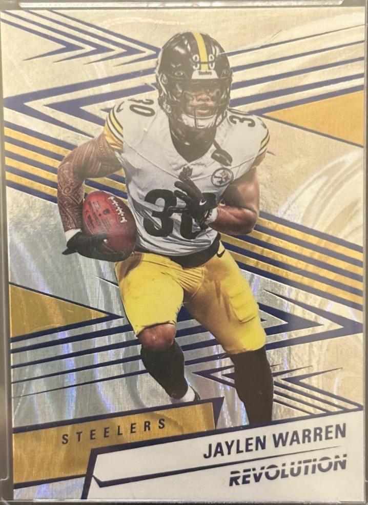 Jaylen Warren [Blue Swirl] #66