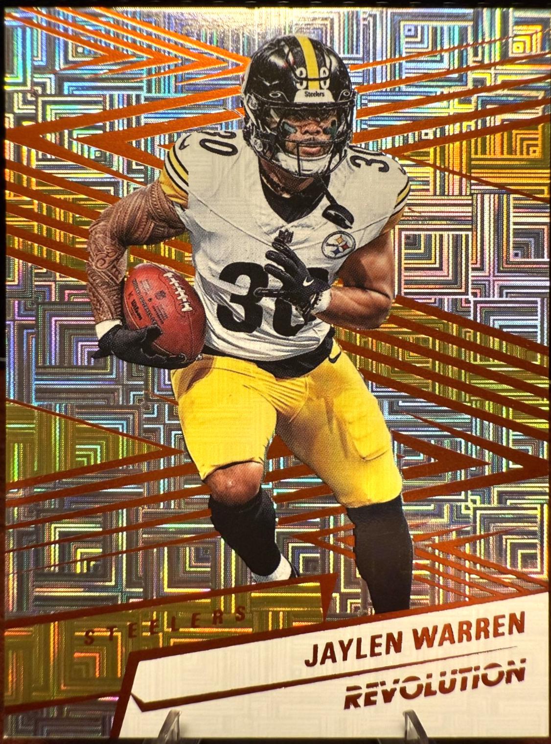 Jaylen Warren [Orange Levels] #66