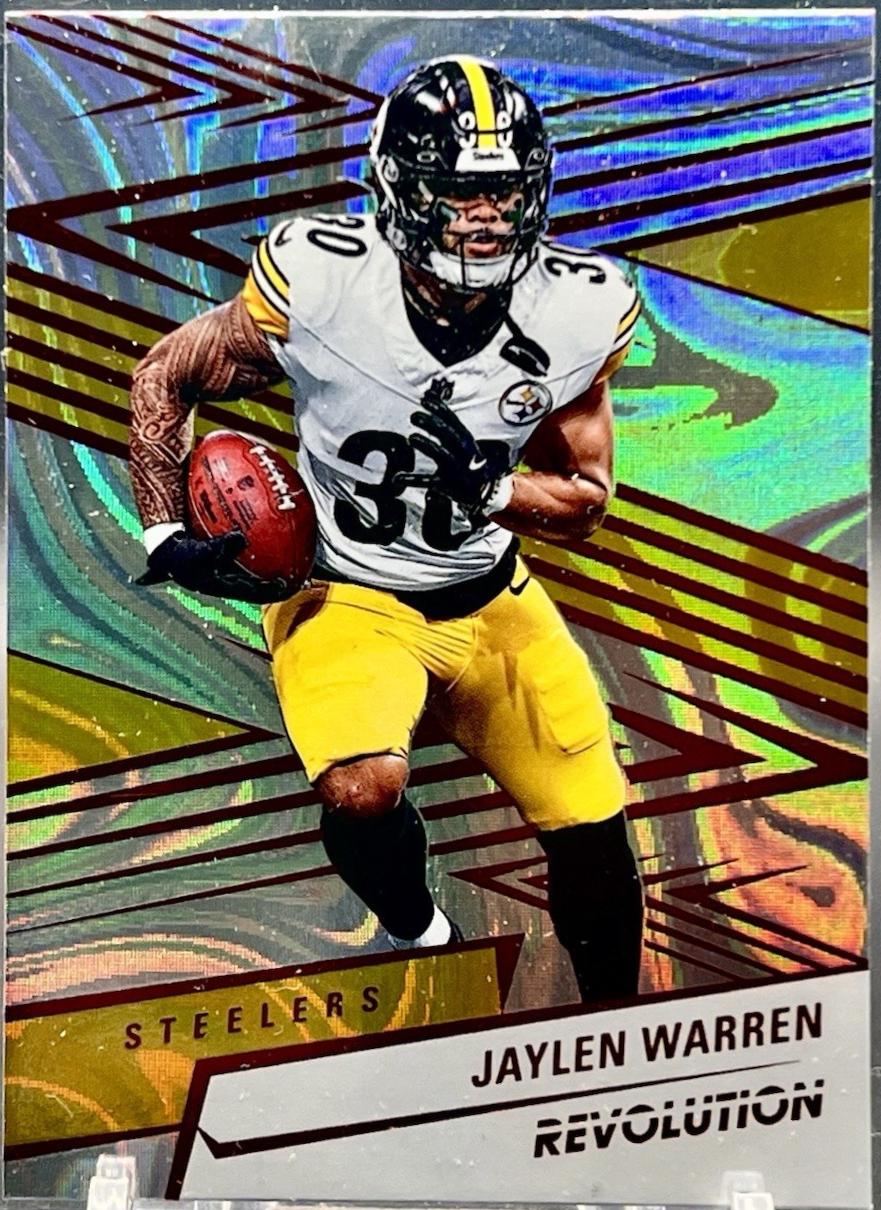 Jaylen Warren [Red Swirl] #66