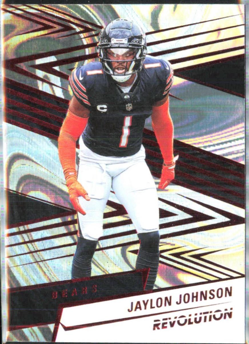 Jaylon Johnson [Red Swirl] #75