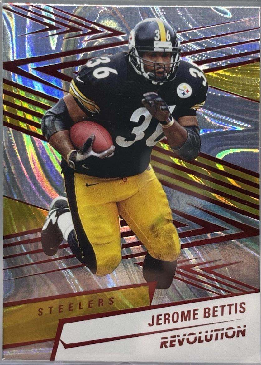 Jerome Bettis [Red Swirl] #32