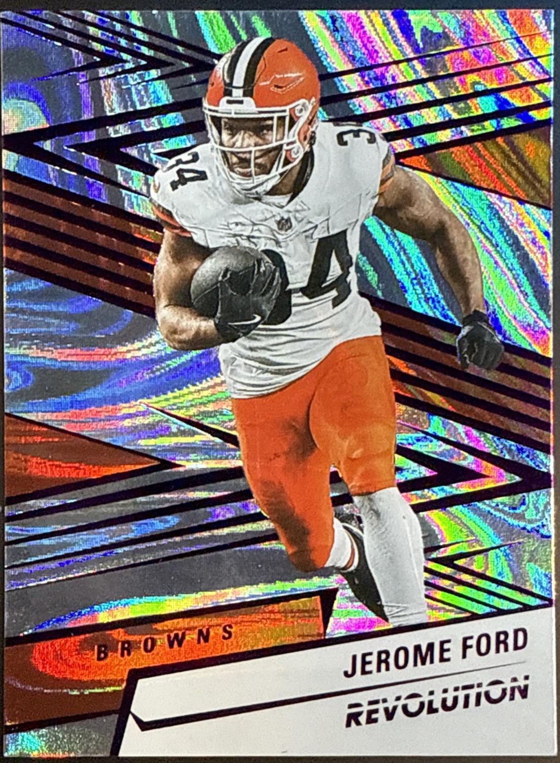 Jerome Ford [Purple Swirl] #169