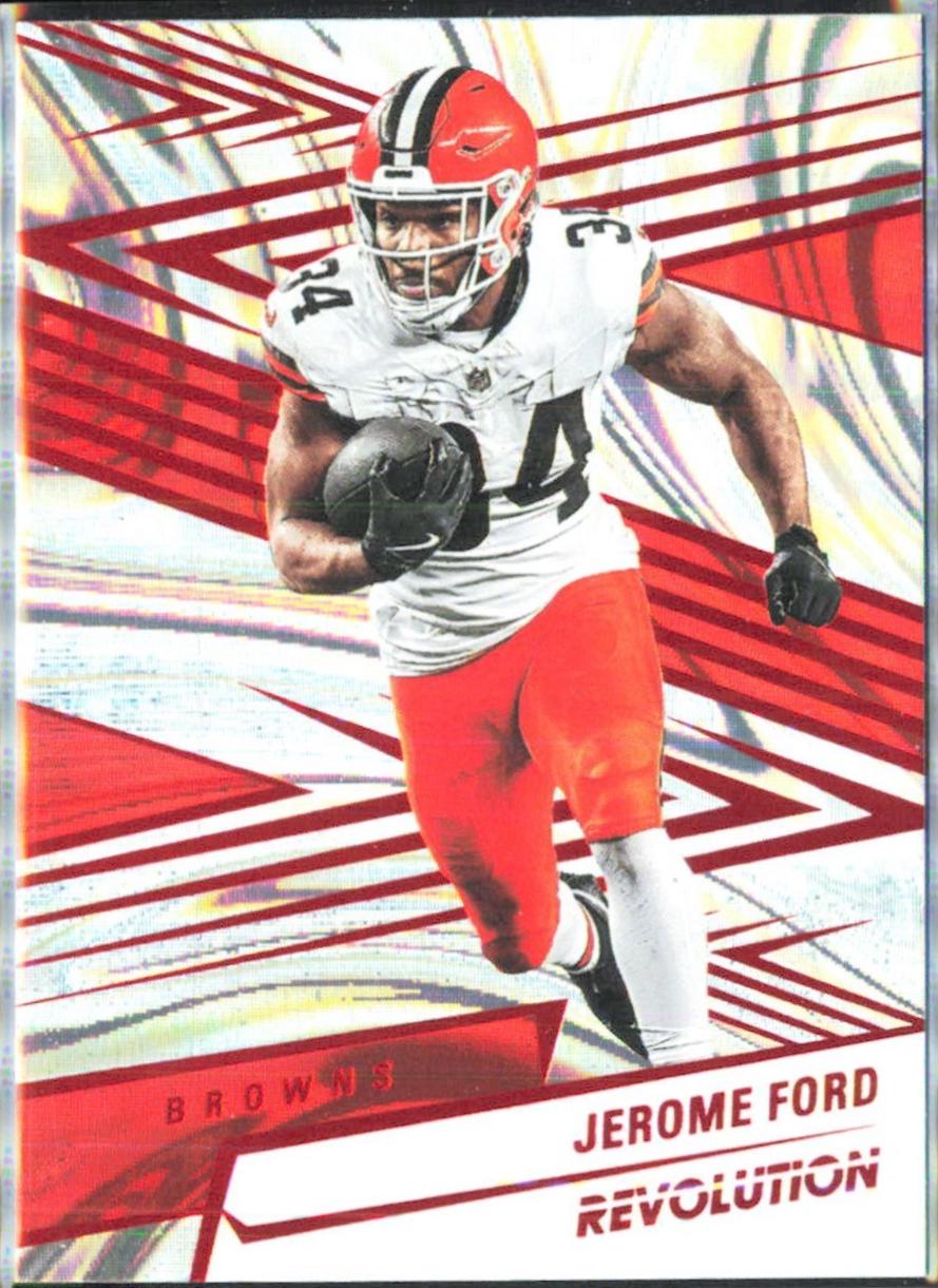Jerome Ford [Red Swirl] #169