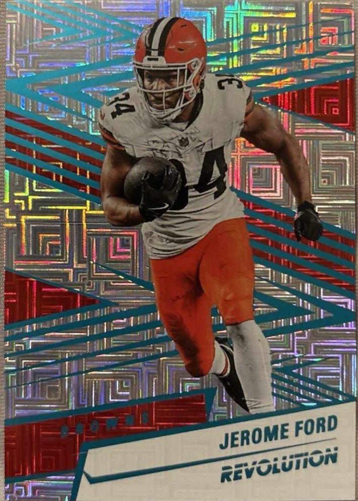 Jerome Ford [Teal Levels] #169