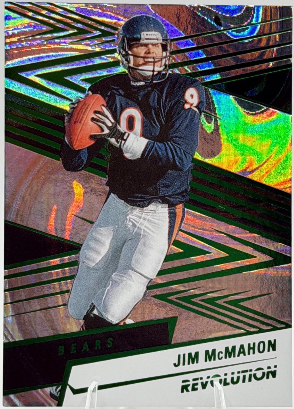 Jim McMahon [Green Swirl] #14
