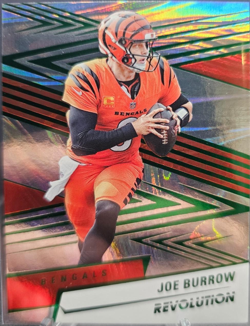 Joe Burrow [Green Swirl] #9