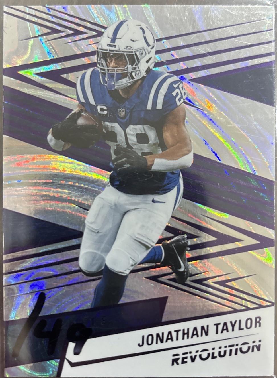 Jonathan Taylor [Purple Swirl] #34