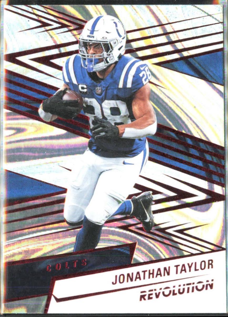 Jonathan Taylor [Red Swirl] #34