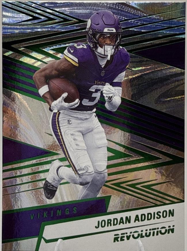 Jordan Addison [Green Swirl] #19