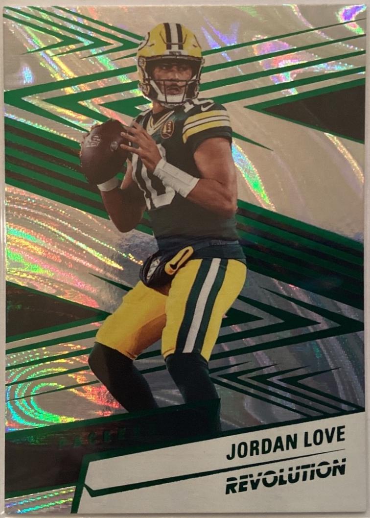 Jordan Love [Green Swirl] #99