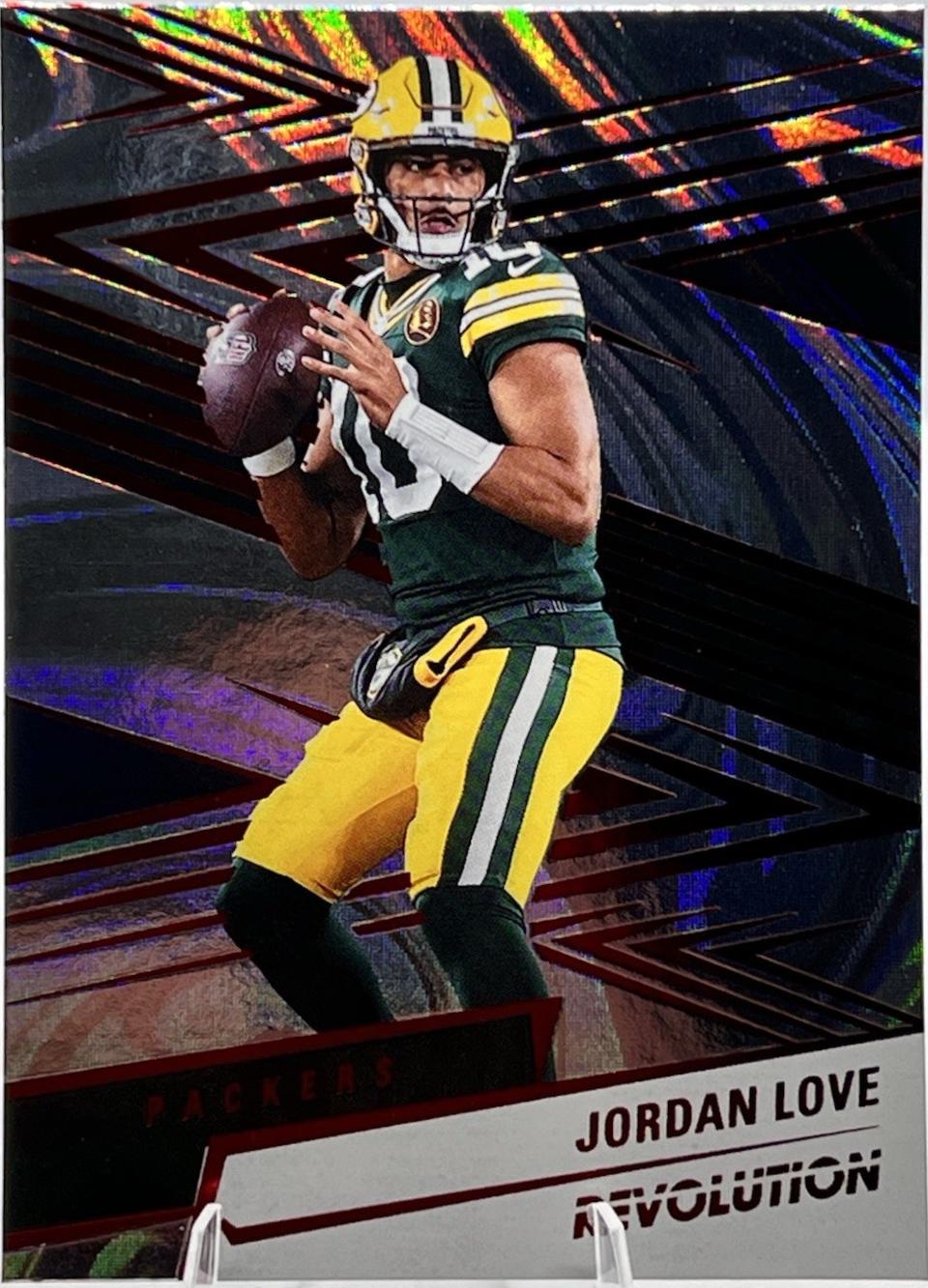 Jordan Love [Red Swirl] #99