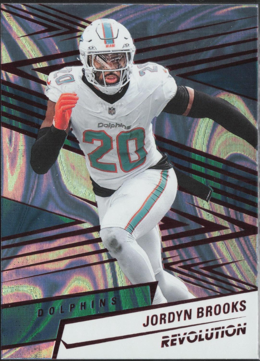 Jordyn Brooks [Red Swirl] #73
