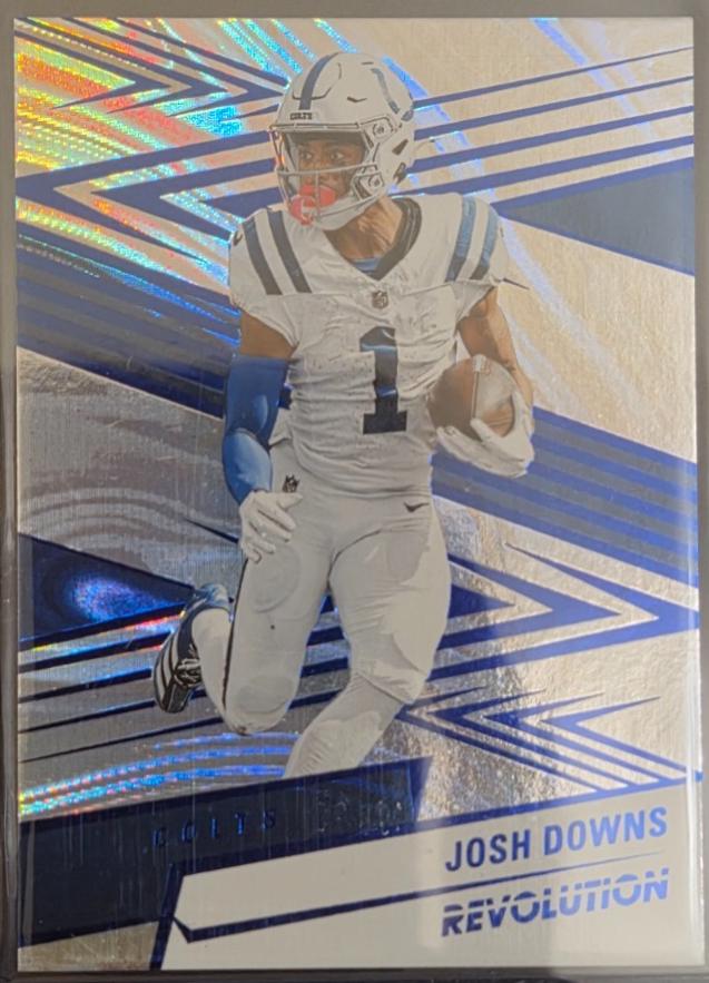 Josh Downs [Blue Swirl] #133