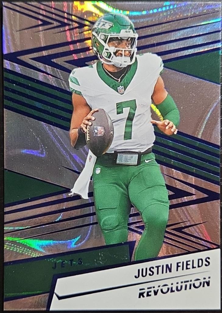Justin Fields [Blue Swirl] #168