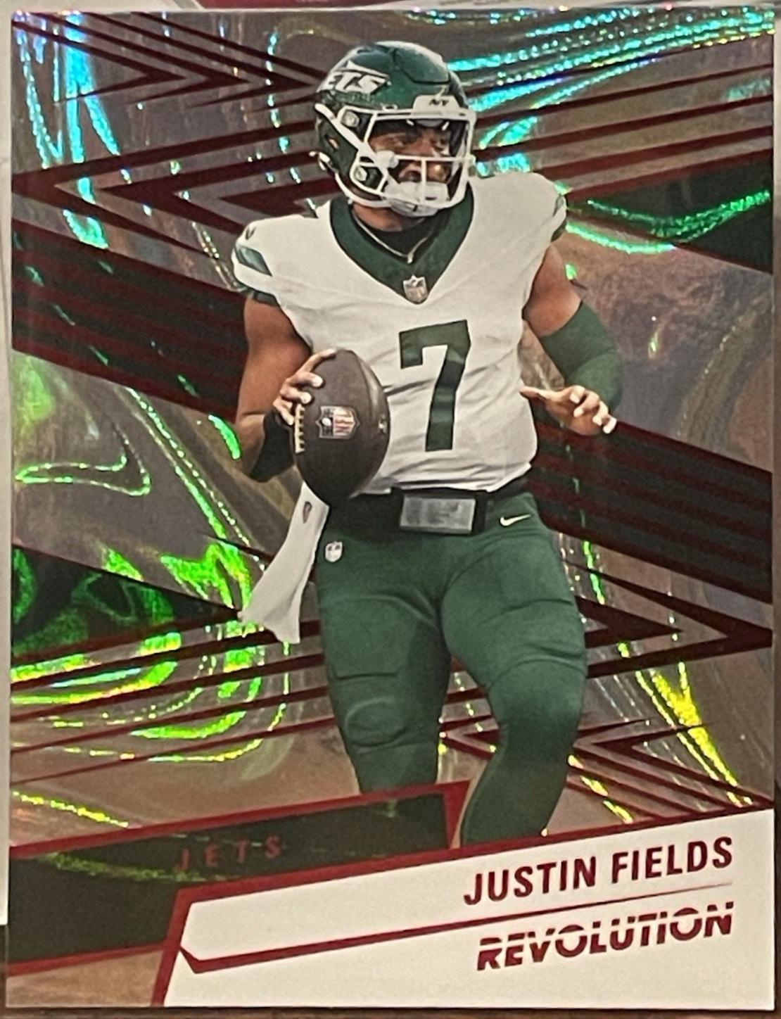 Justin Fields [Purple Swirl] #168