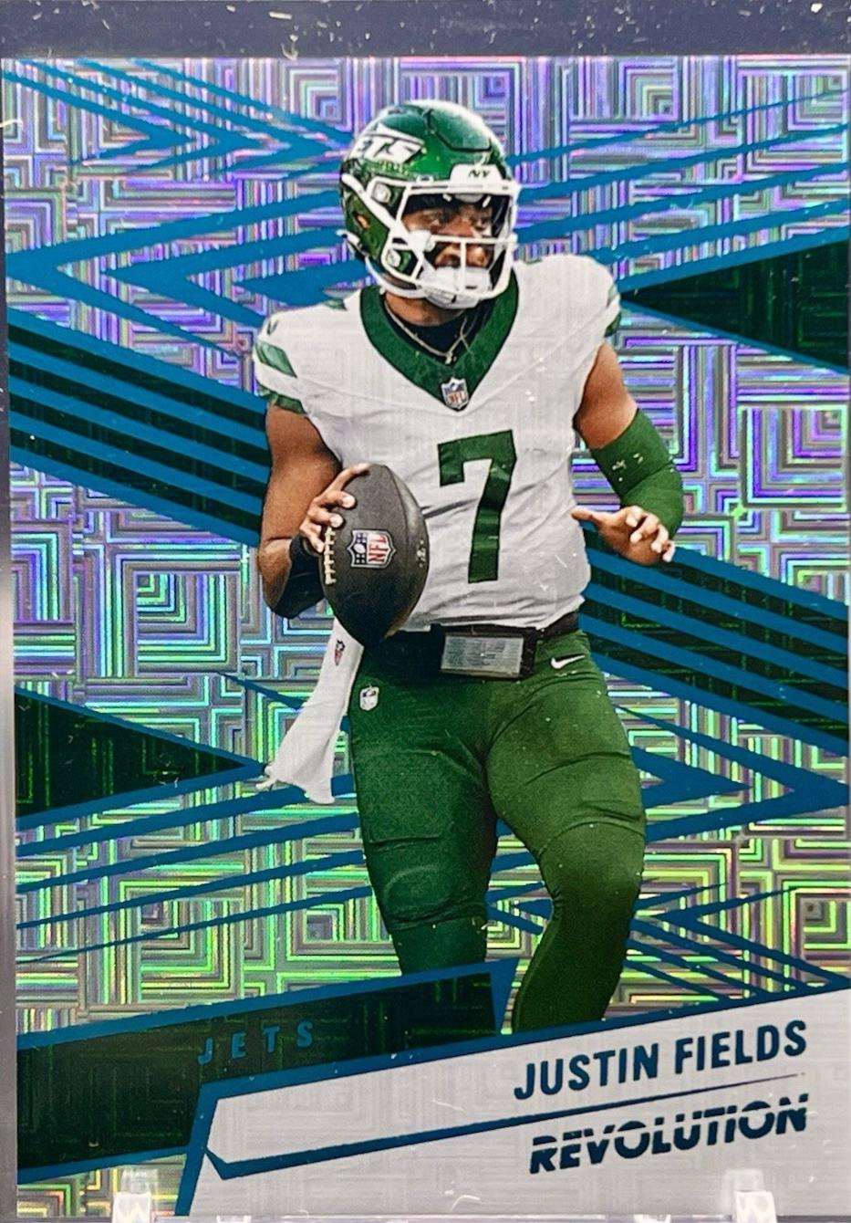 Justin Fields [Teal Levels] #168