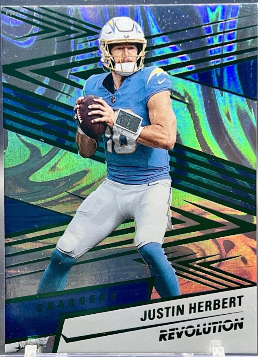 Justin Herbert [Green Swirl] #46
