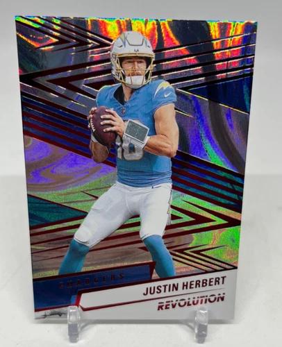 Justin Herbert [Red Swirl] #46