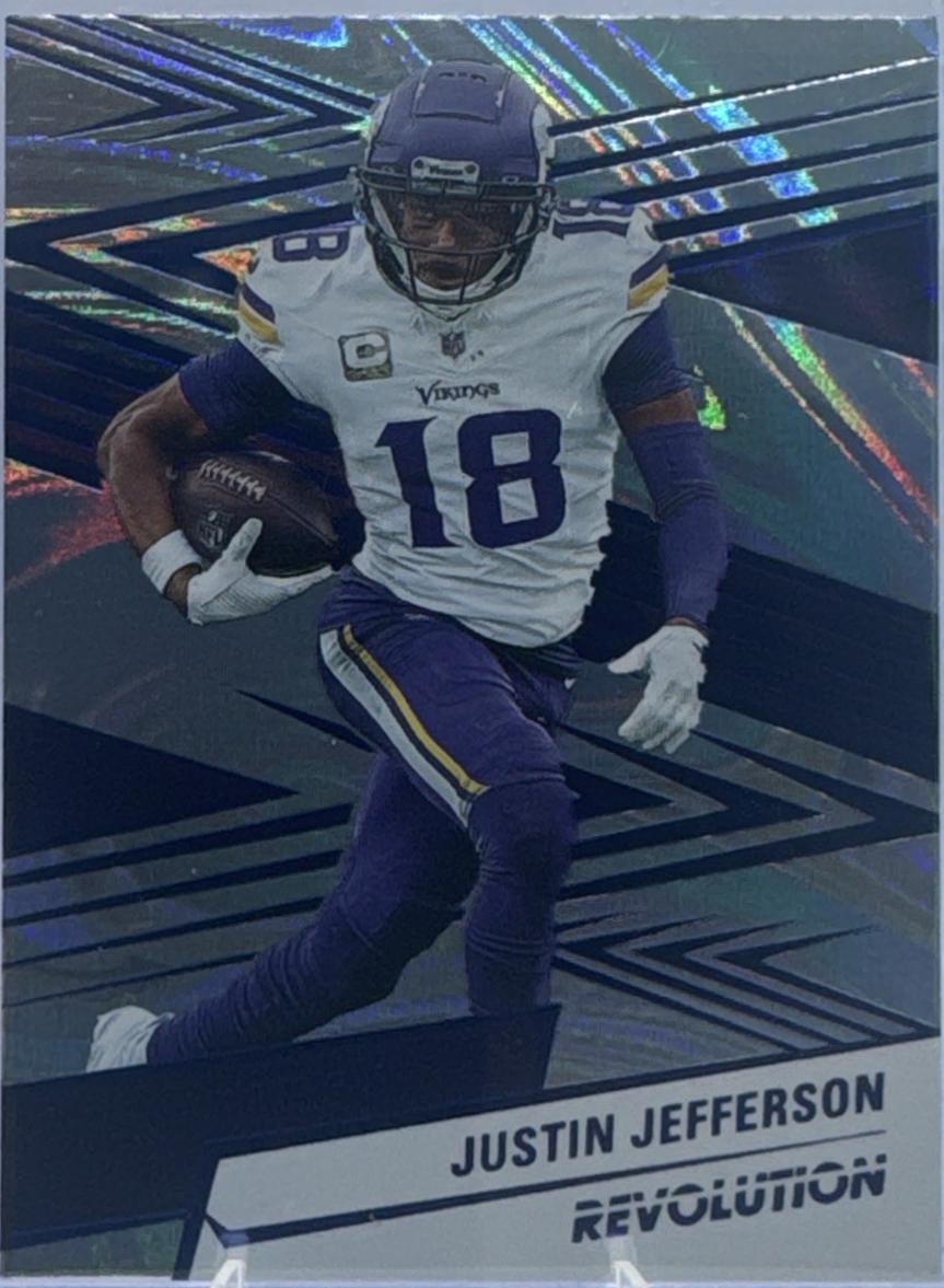 Justin Jefferson [Blue Swirl] #50