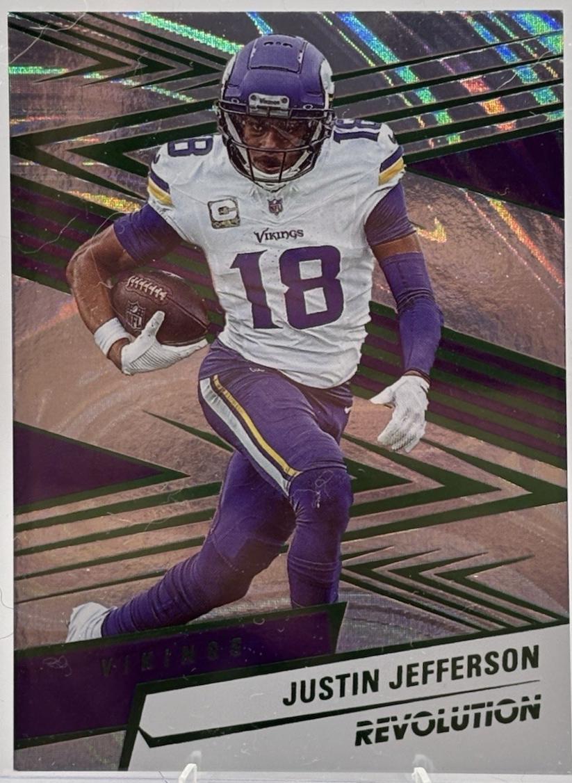 Justin Jefferson [Green Swirl] #50