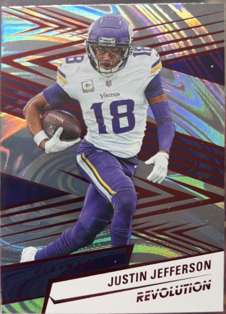 Justin Jefferson [Purple Swirl] #50